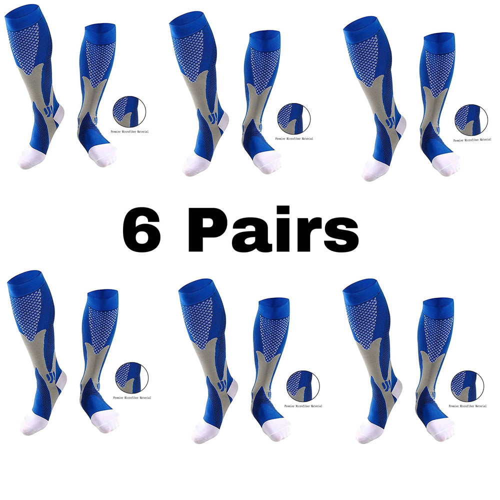 
                  
                    Running Compression Socks 20 30mmgh Varicose Veins Socks Men Basketball Football Rugby Marathon Cycling Sports Socks Elastic New
                  
                