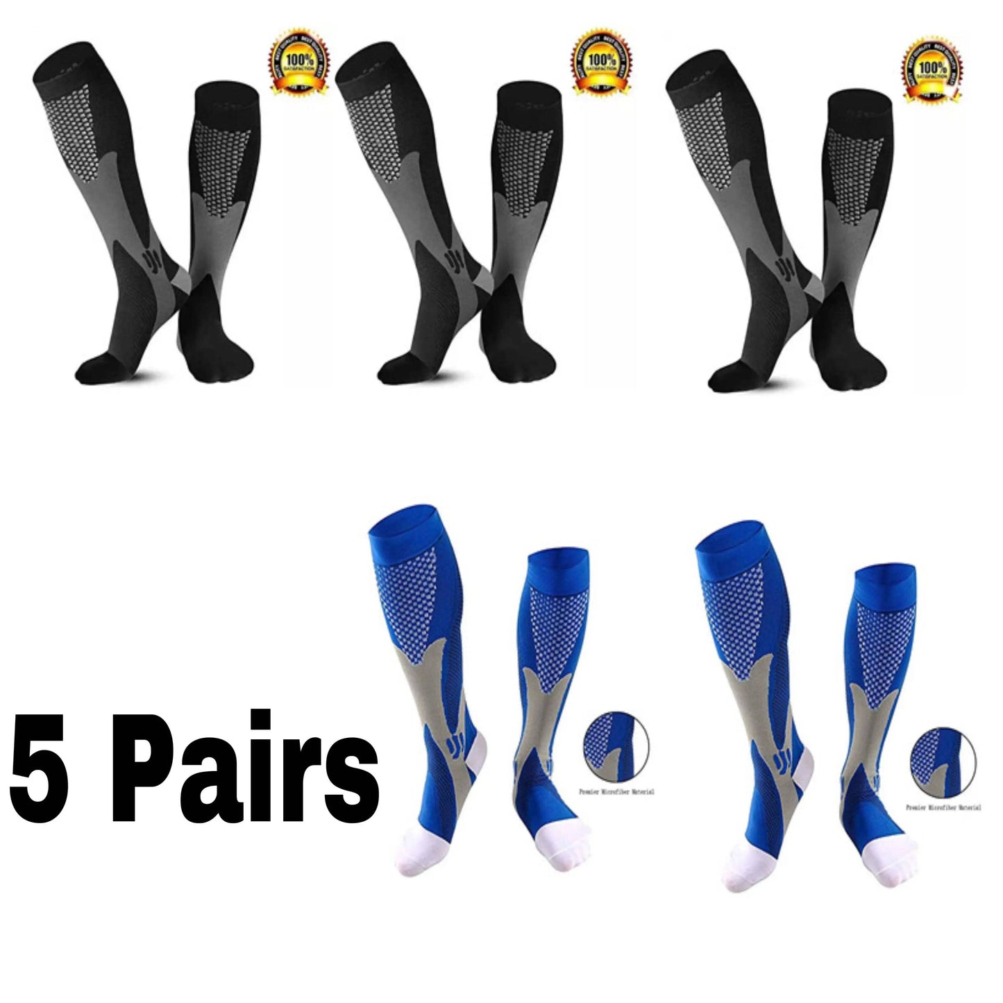 
                  
                    Running Compression Socks 20 30mmgh Varicose Veins Socks Men Basketball Football Rugby Marathon Cycling Sports Socks Elastic New
                  
                