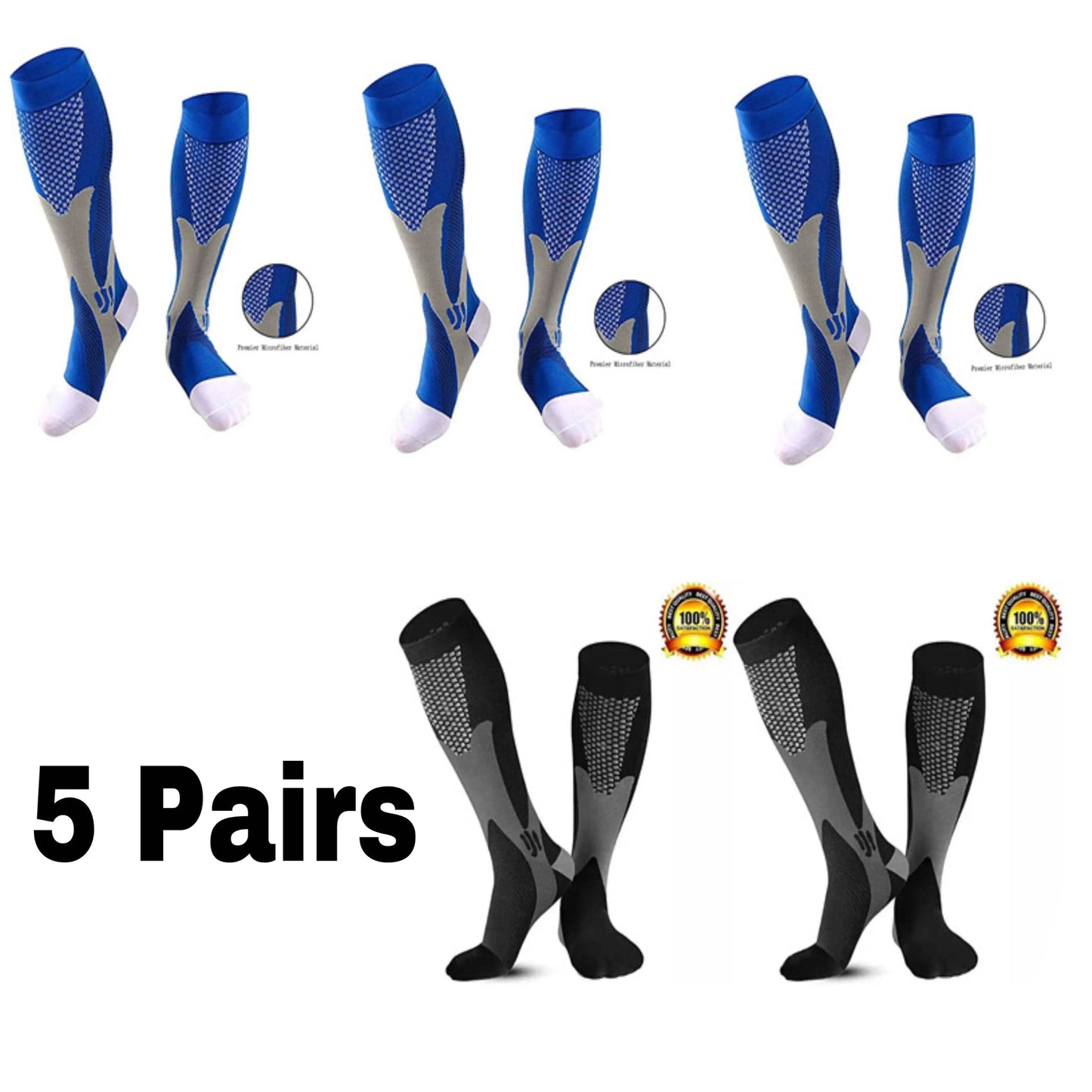 
                  
                    Running Compression Socks 20 30mmgh Varicose Veins Socks Men Basketball Football Rugby Marathon Cycling Sports Socks Elastic New
                  
                