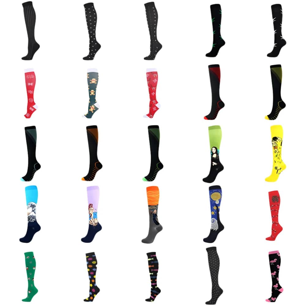 New Unisex Elastic Outdoor Compression Magic Stockings Women Breathable Nylon Fitness Sport Camping Soccer Stocking Protect Feet