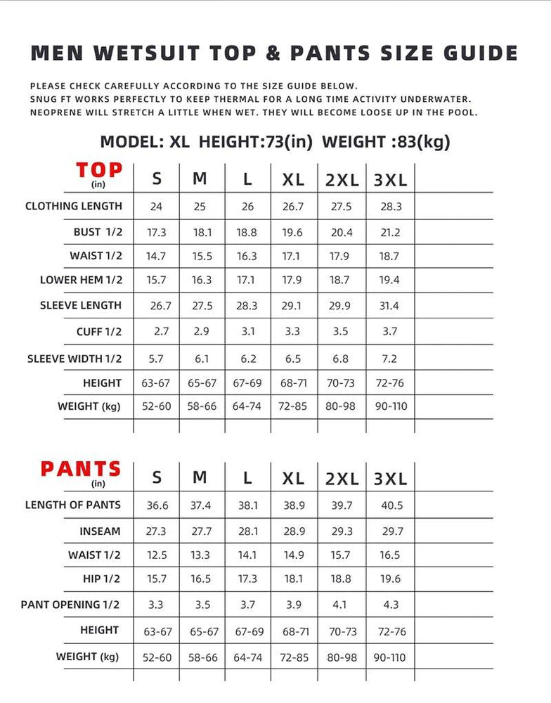 
                  
                    Men Women Wetsuit Pant 1.5MM/3mm Neoprene for Diving Surfing Scuba Snorkeling Winter Swimsuit Keep Warm Trousers Pant Dropship
                  
                