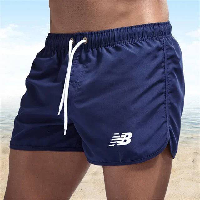 
                  
                    Summer men's luxurious beach shorts with letter B, gym quick drying clothing, jogging, sexy, and holiday leisure
                  
                