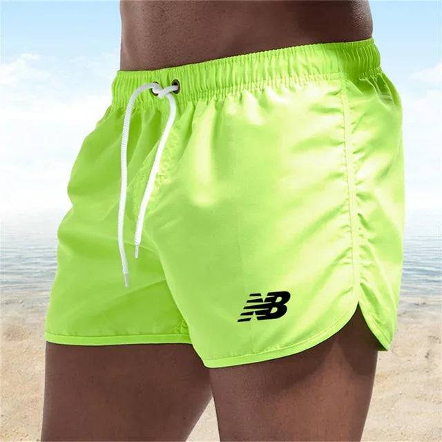 
                  
                    Summer men's luxurious beach shorts with letter B, gym quick drying clothing, jogging, sexy, and holiday leisure
                  
                