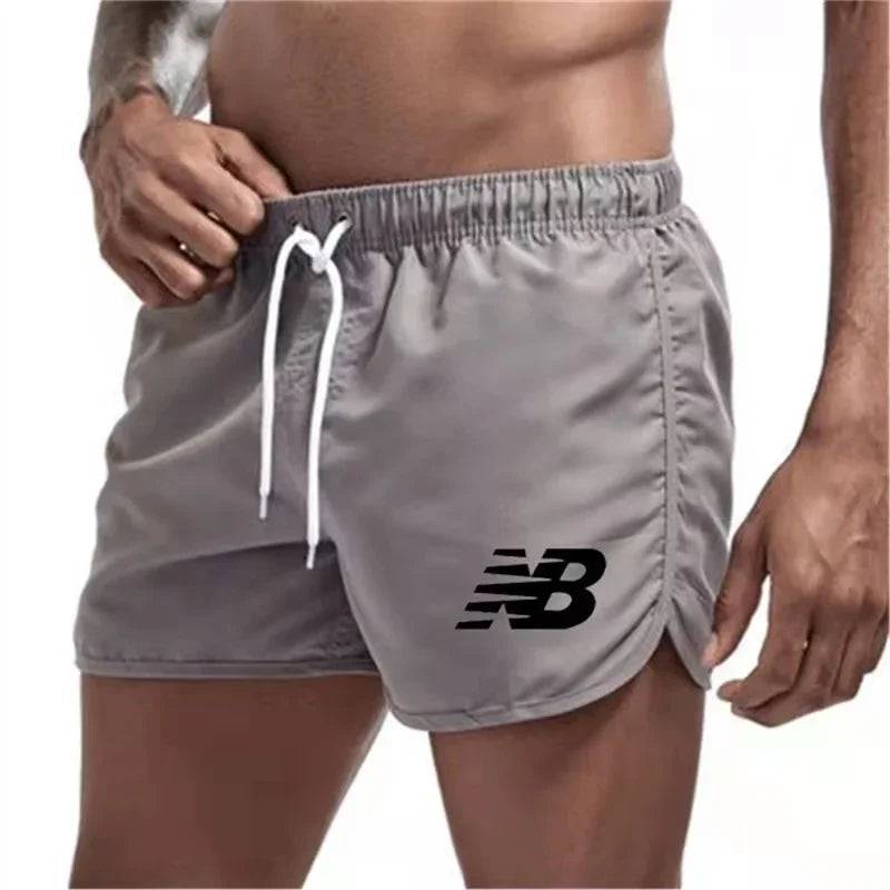 
                  
                    Summer men's luxurious beach shorts with letter B, gym quick drying clothing, jogging, sexy, and holiday leisure
                  
                