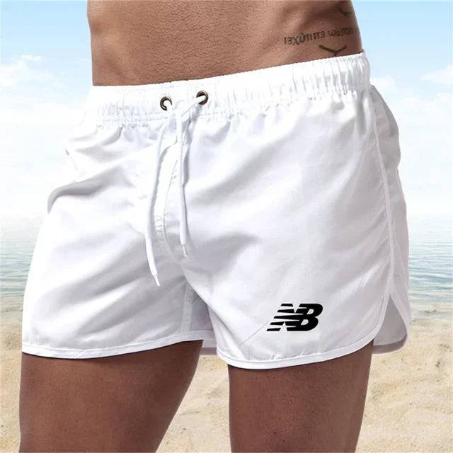 
                  
                    Summer men's luxurious beach shorts with letter B, gym quick drying clothing, jogging, sexy, and holiday leisure
                  
                