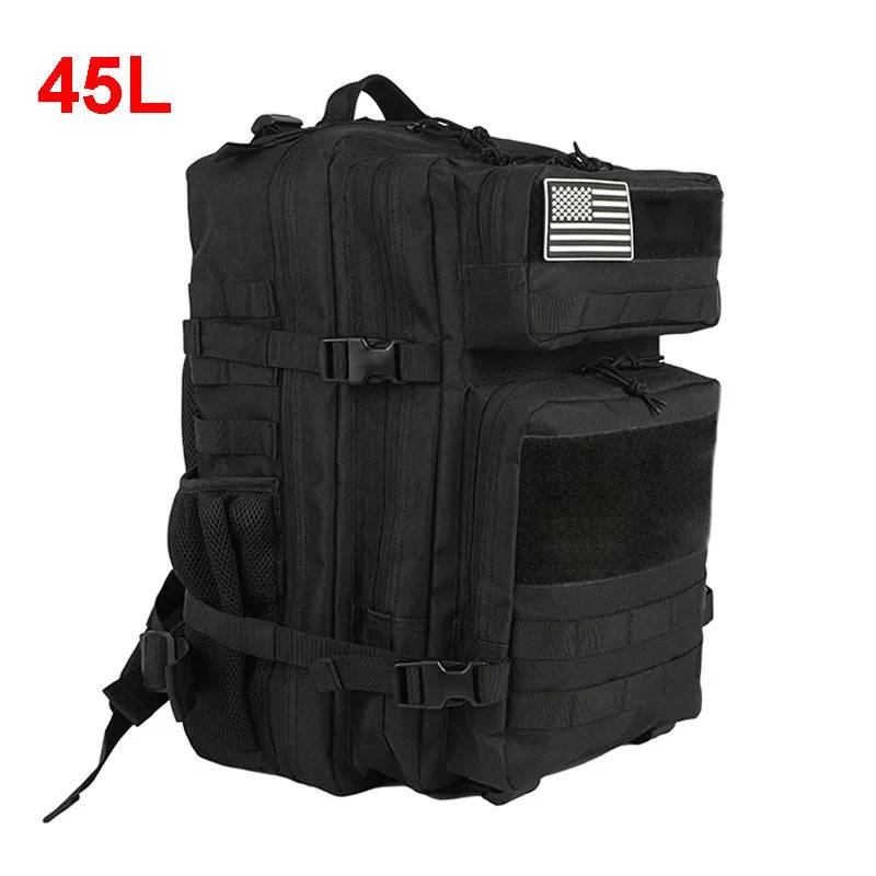 
                  
                    25L 45L Camping Hiking Backpack Tactical Bag Molle Patches Travel 900D Men Women Men Outdoor Ruckdack Shoulder Travel Gym Pack
                  
                