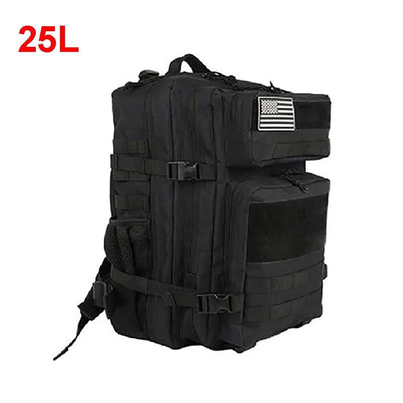 
                  
                    25L 45L Camping Hiking Backpack Tactical Bag Molle Patches Travel 900D Men Women Men Outdoor Ruckdack Shoulder Travel Gym Pack
                  
                