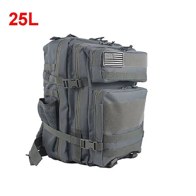 
                  
                    25L 45L Camping Hiking Backpack Tactical Bag Molle Patches Travel 900D Men Women Men Outdoor Ruckdack Shoulder Travel Gym Pack
                  
                