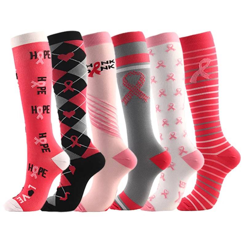 
                  
                    3/5/6 Double Varicose Socks Medical Diabetes Pregnancy Nurse Knee Stretch Socks Outdoor Mountain Climbing Running Bicycle Hiking
                  
                