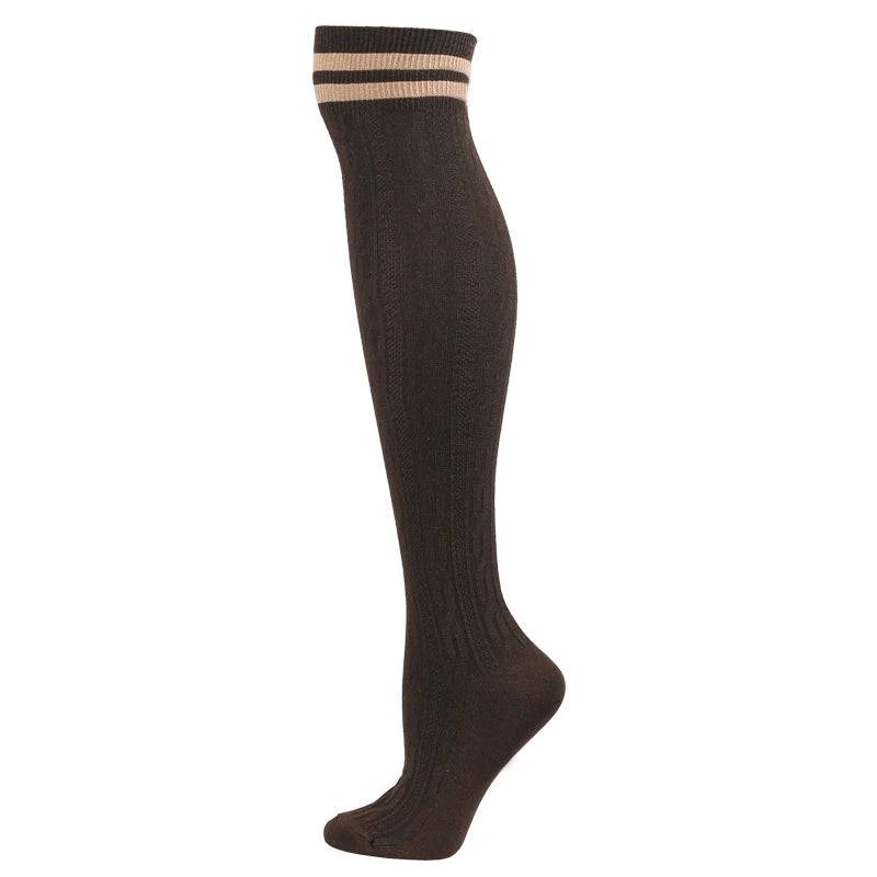 
                  
                    New Socks Fashion Stockings Twist Casual Cotton Thigh High Over Knee Acrylic High Socks Girls Womens Female Long Knee Sock 2020
                  
                