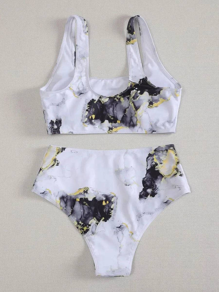 
                  
                    Sexy High Waist Bikini Print Swimsuit Women Swimwear Push Up Set Brazilian Bathing Suit Summer Beach Wear Swimming
                  
                