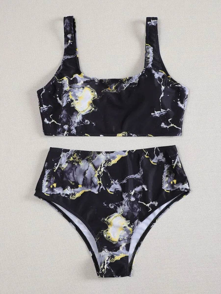 
                  
                    Sexy High Waist Bikini Print Swimsuit Women Swimwear Push Up Set Brazilian Bathing Suit Summer Beach Wear Swimming
                  
                