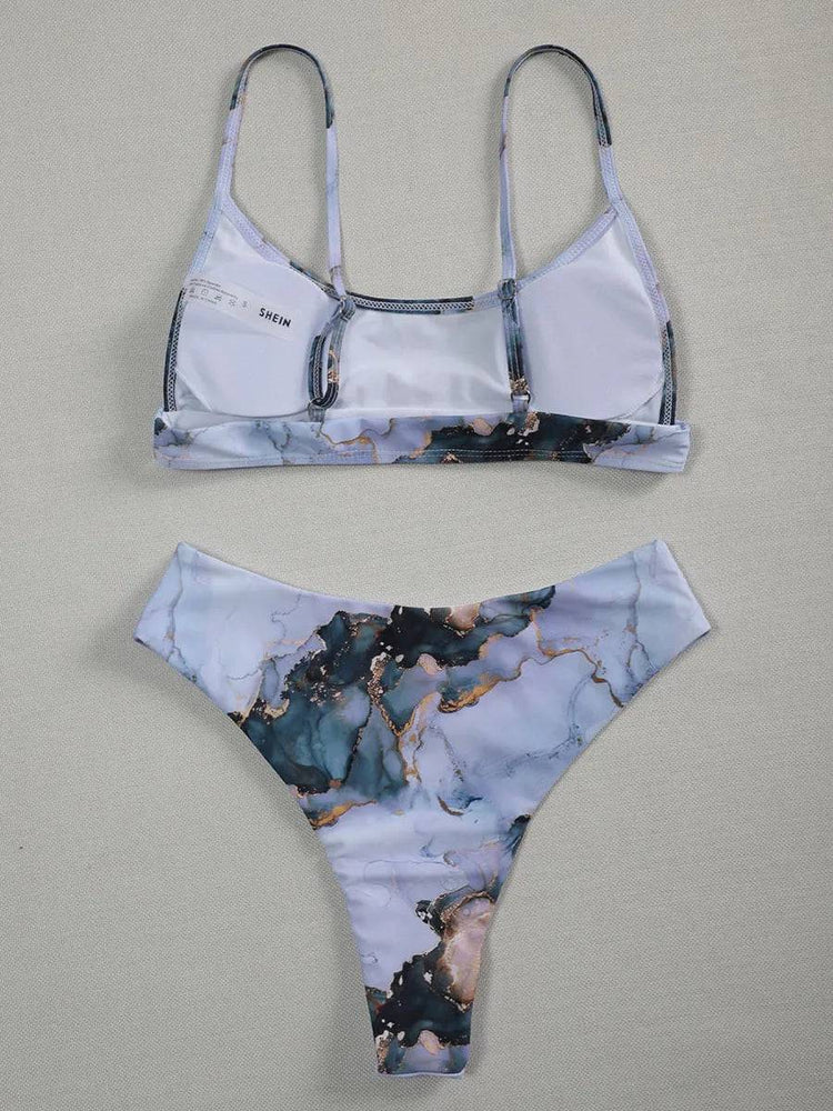 
                  
                    Sexy High Waist Bikini Print Swimsuit Women Swimwear Push Up Set Brazilian Bathing Suit Summer Beach Wear Swimming
                  
                