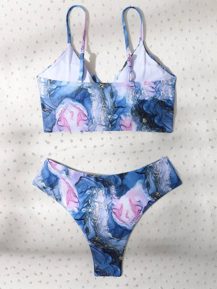 
                  
                    Sexy High Waist Bikini Print Swimsuit Women Swimwear Push Up Set Brazilian Bathing Suit Summer Beach Wear Swimming
                  
                