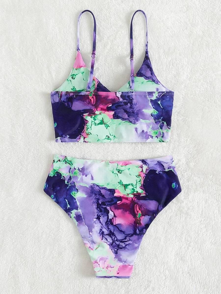 
                  
                    Sexy High Waist Bikini Print Swimsuit Women Swimwear Push Up Set Brazilian Bathing Suit Summer Beach Wear Swimming
                  
                