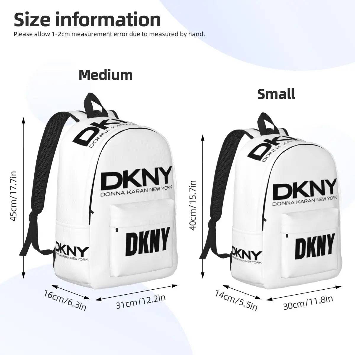 
                  
                    DKNYs Fashion Backpack Sports Student Business Daypack for Men Women Laptop Canvas Bags
                  
                