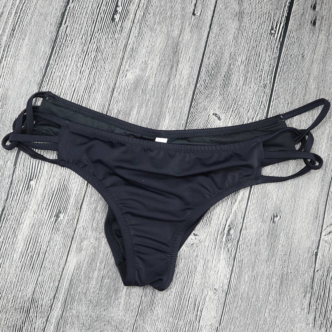 
                  
                    Woman Bikini Bottom Low Waist Trunks for Girl Swimming Swimsuit Black Biquini Brazilian Bottoms Sexy swimwear Thong Gril
                  
                