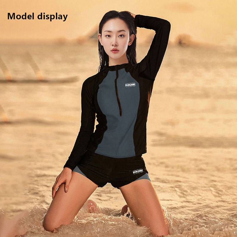 
                  
                    Men Woman Swimsuit Diving Suit Long Sleeve Quick Drying Wetsuit Summer Sun Protection Spearfishing Swim Surfing Training Suits
                  
                