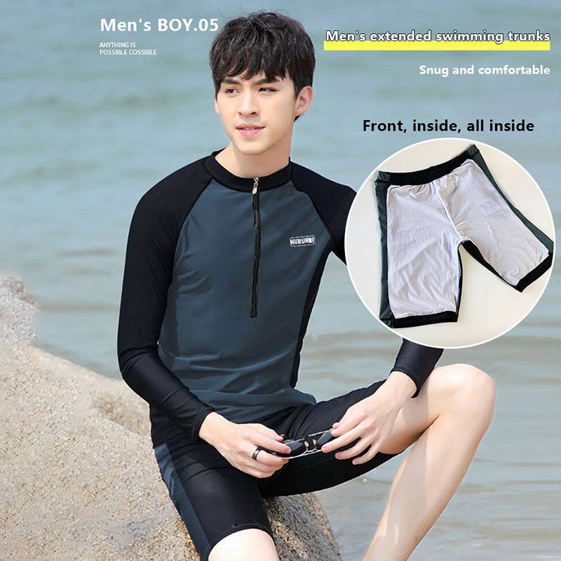 
                  
                    Men Woman Swimsuit Diving Suit Long Sleeve Quick Drying Wetsuit Summer Sun Protection Spearfishing Swim Surfing Training Suits
                  
                