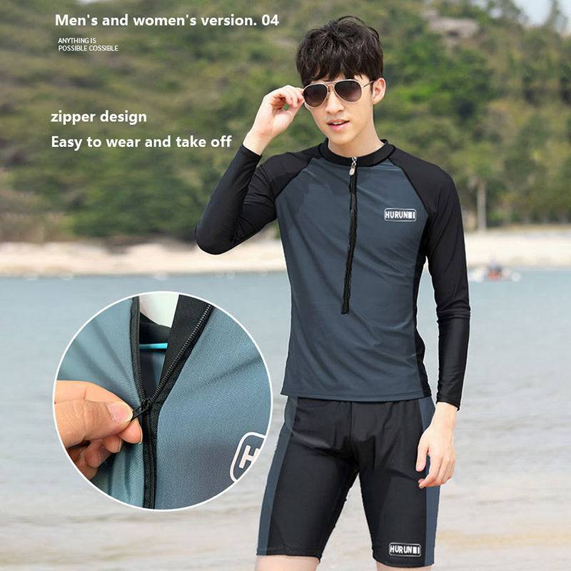 
                  
                    Men Woman Swimsuit Diving Suit Long Sleeve Quick Drying Wetsuit Summer Sun Protection Spearfishing Swim Surfing Training Suits
                  
                