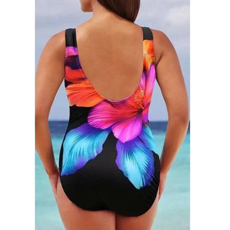 
                  
                    Sexy Large Size Swimwear Women One Piece Plus Size Swimsuit Closed Push Up Swimsuits Body 2024 Female Beach Wear Bathing Suit
                  
                