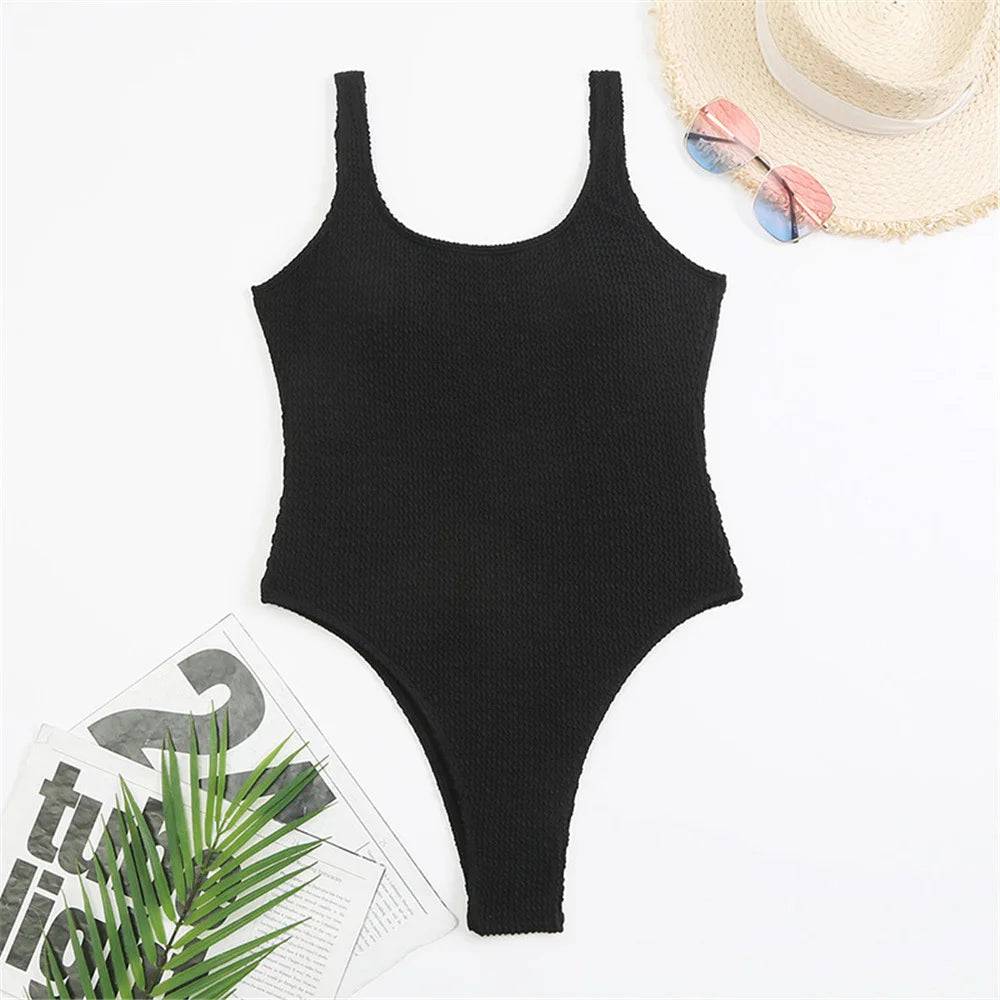 
                  
                    Sexy Solid Swimwear Female One Piece Swimsuit Closed Push Up Women's Swimming Bathing Suits Bodysuit Beach Pool Bather 2024
                  
                