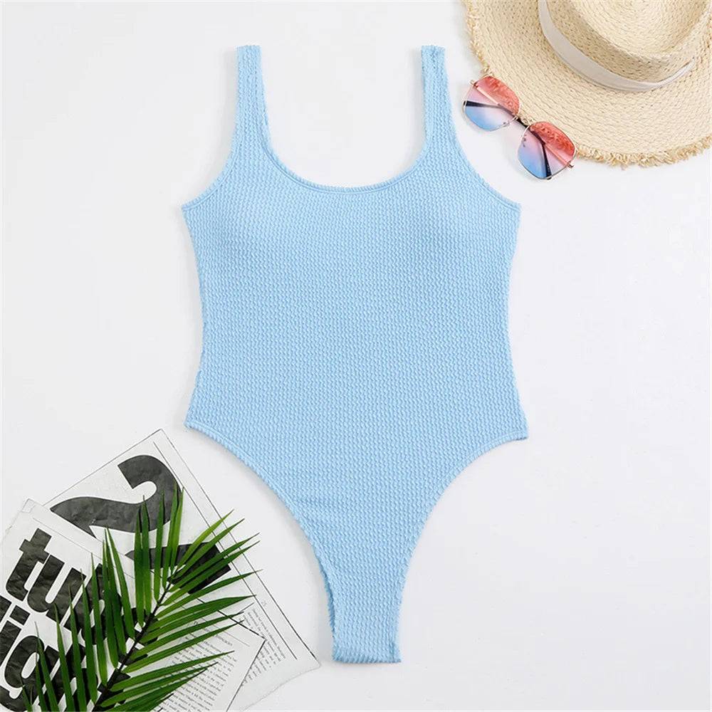 
                  
                    Sexy Solid Swimwear Female One Piece Swimsuit Closed Push Up Women's Swimming Bathing Suits Bodysuit Beach Pool Bather 2024
                  
                