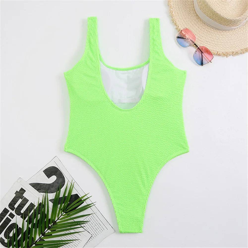 
                  
                    Sexy Solid Swimwear Female One Piece Swimsuit Closed Push Up Women's Swimming Bathing Suits Bodysuit Beach Pool Bather 2024
                  
                