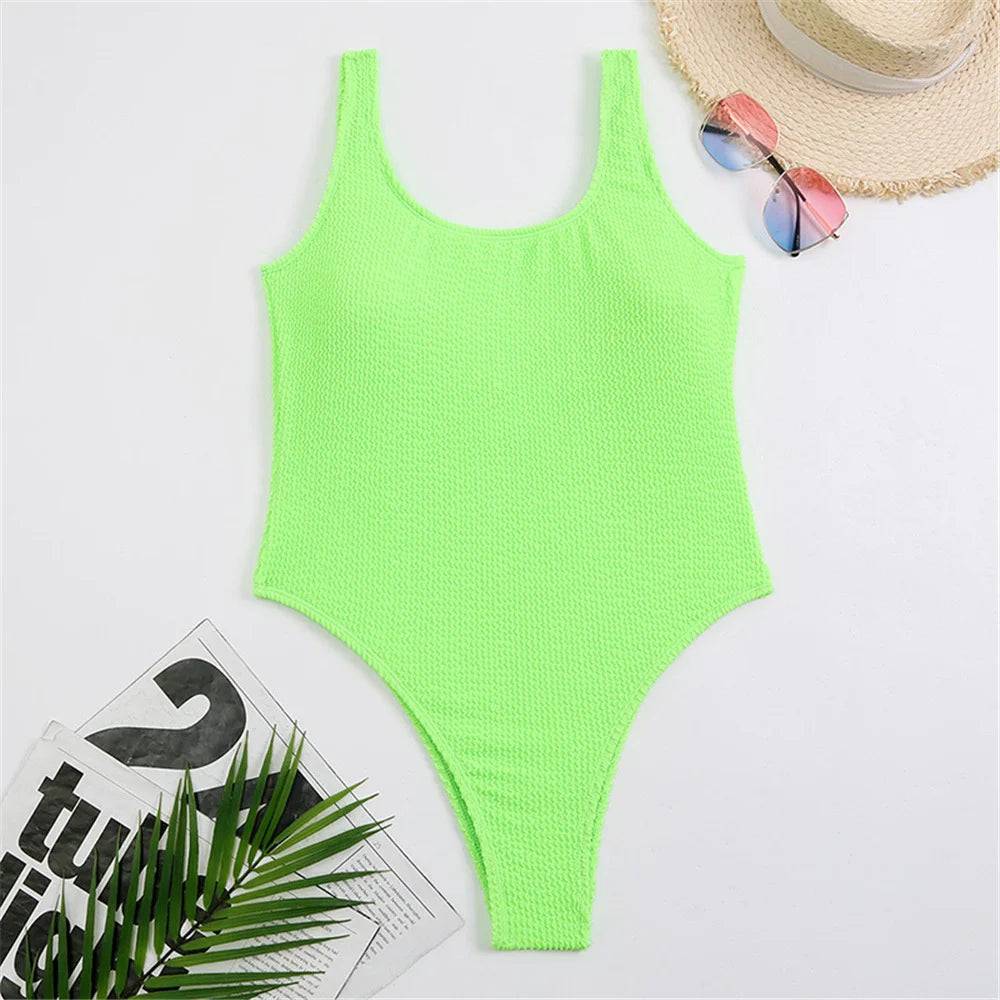 
                  
                    Sexy Solid Swimwear Female One Piece Swimsuit Closed Push Up Women's Swimming Bathing Suits Bodysuit Beach Pool Bather 2024
                  
                