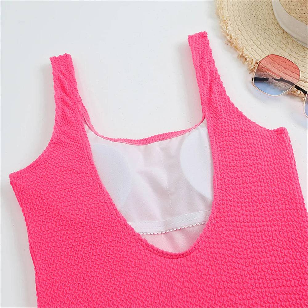 
                  
                    Sexy Solid Swimwear Female One Piece Swimsuit Closed Push Up Women's Swimming Bathing Suits Bodysuit Beach Pool Bather 2024
                  
                