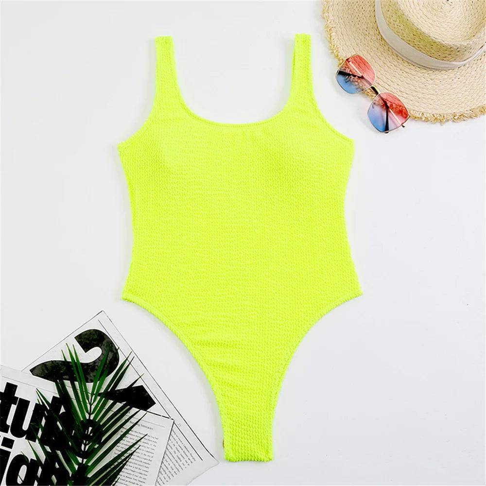 
                  
                    Sexy Solid Swimwear Female One Piece Swimsuit Closed Push Up Women's Swimming Bathing Suits Bodysuit Beach Pool Bather 2024
                  
                