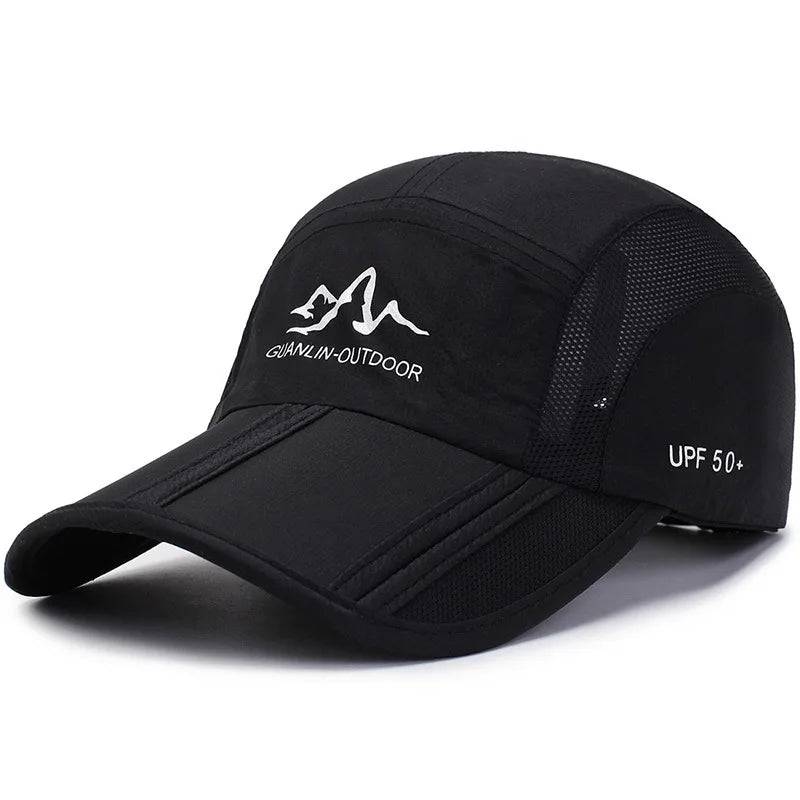 
                  
                    Summer Quick Drying Ultra-Thin Breathable Baseball Cap Men Women Snapback Folding Sport Outdoor Hiking Mountaineering Hat A138
                  
                