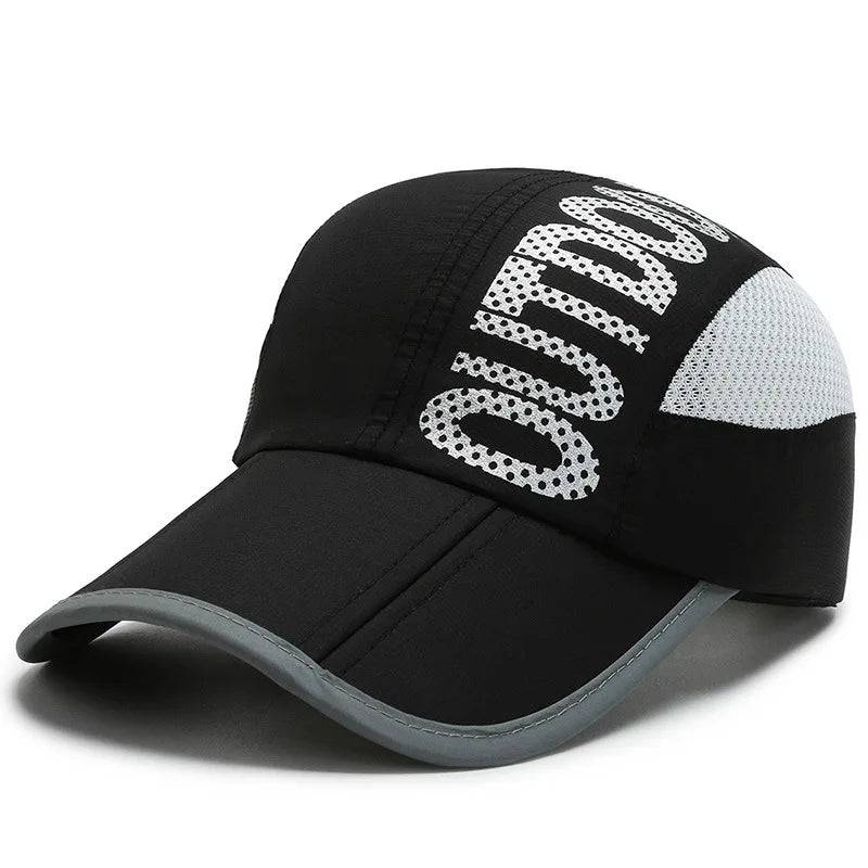 
                  
                    Summer Quick Drying Ultra-Thin Breathable Baseball Cap Men Women Snapback Folding Sport Outdoor Hiking Mountaineering Hat A138
                  
                