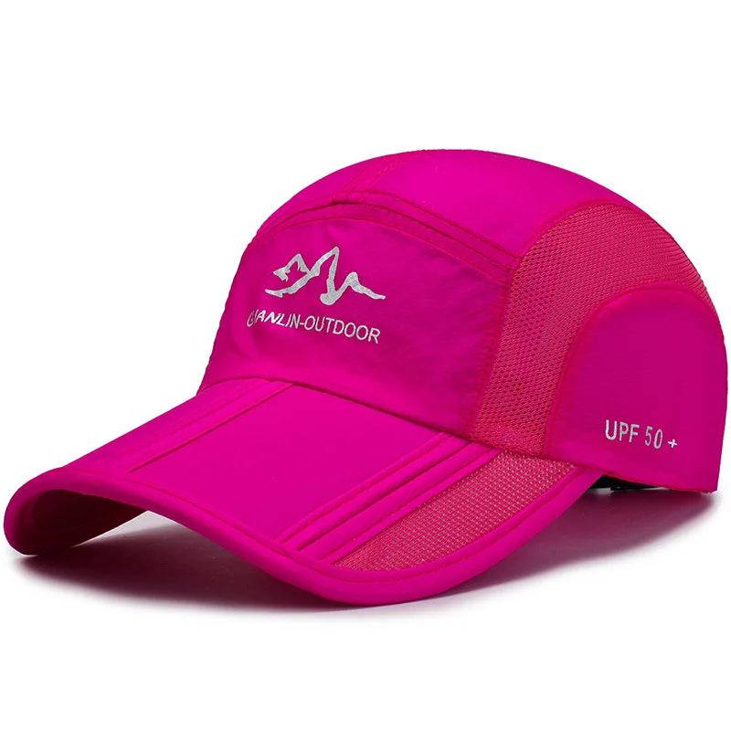 
                  
                    Summer Quick Drying Ultra-Thin Breathable Baseball Cap Men Women Snapback Folding Sport Outdoor Hiking Mountaineering Hat A138
                  
                