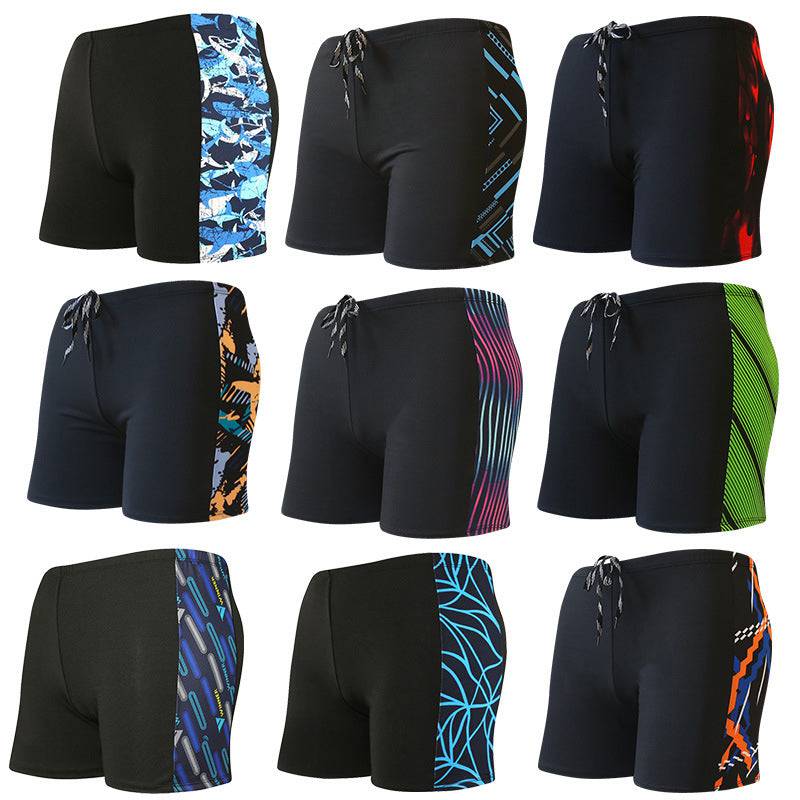 
                  
                    Men's Swimwear Pants Summer Beach Swim Shorts Trunks Swimsuit  Swimming Trunks Boxer Briefs Quick Dry  Sswimming Trunks
                  
                