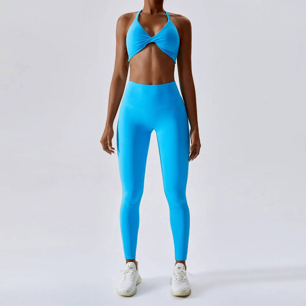 
                  
                    Women's Tracksuit Seamless Yoga Set 2PCS Workout Sportswear Gym Clothing Drawstring High Waist Leggings Fitness Sports Suits
                  
                