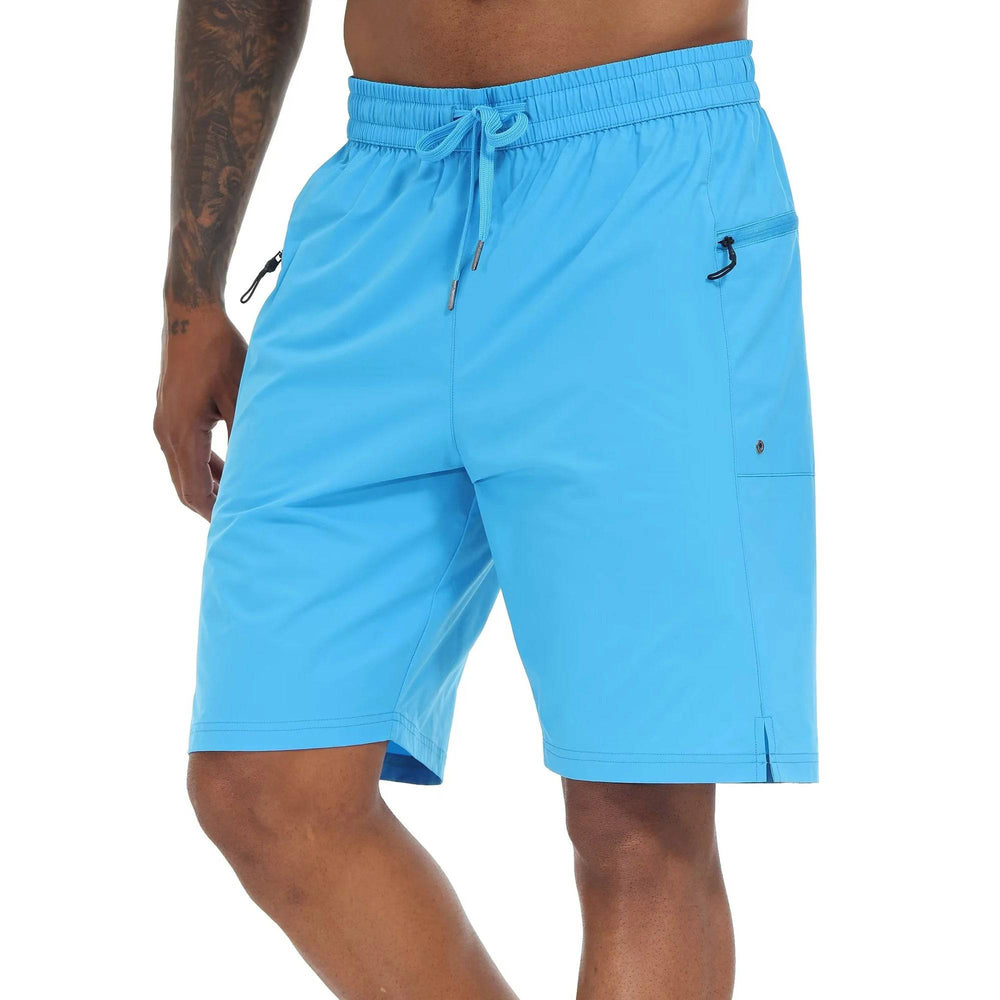 
                  
                    Men's Swim Shorts Board Trunks Quick Dry Swimwear Shorts with Mesh Lining and Zipper Pockets
                  
                