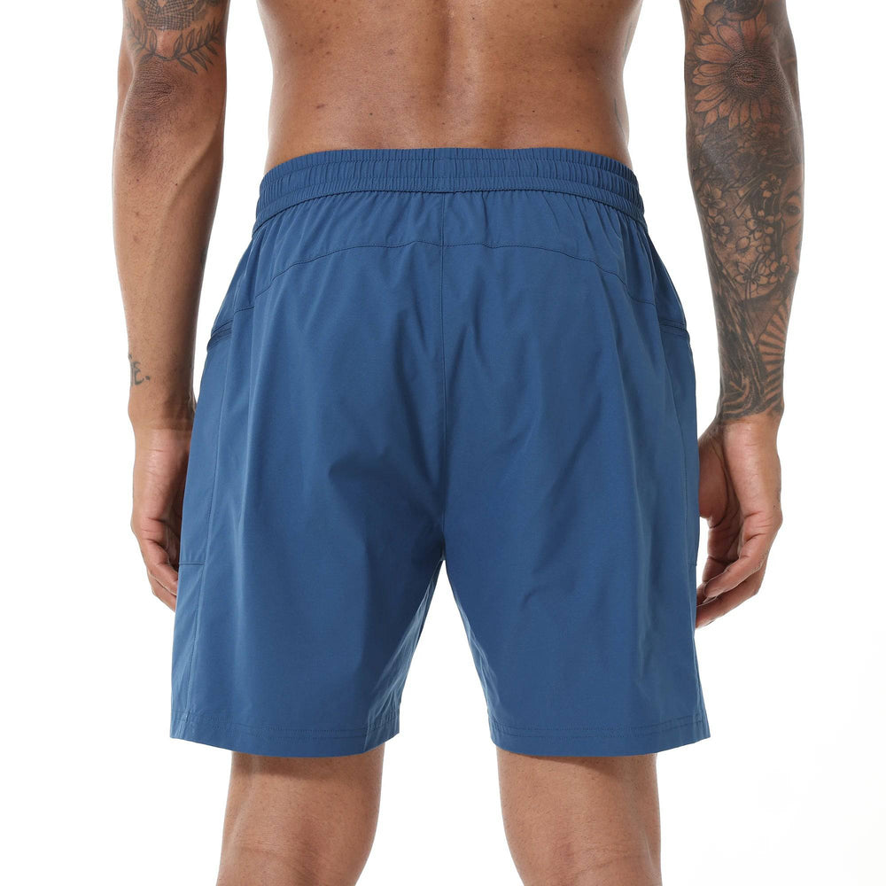 
                  
                    Men's Swim Shorts Board Trunks Quick Dry Swimwear Shorts with Mesh Lining and Zipper Pockets
                  
                