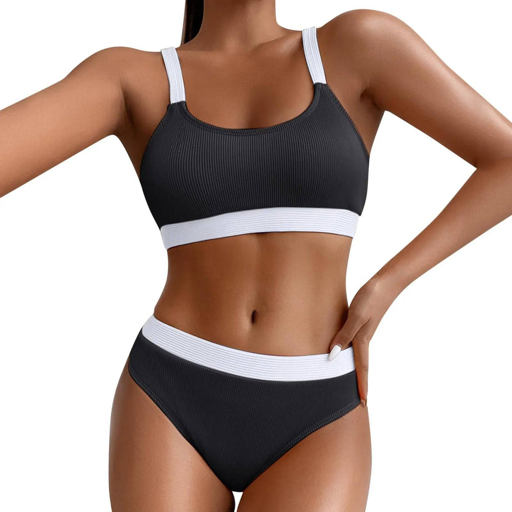 
                  
                    Sexy Hot High Waist Bikini Set Swimsuit 2 Piece Women Push Up Y2k Swimwear Luxury Tankini Summer Beach Mujer купальник Swimming
                  
                