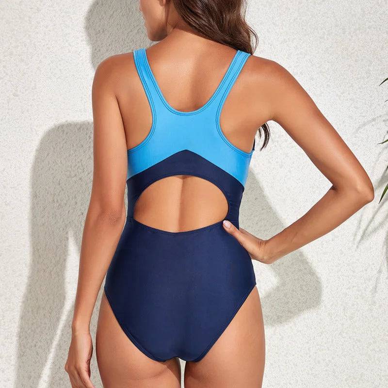 
                  
                    One Piece Large Swimsuits Closed Plus Size Swimwear Sports Push Up Women's Swimming Body Bathing Suit Female Beach Pool Bather
                  
                