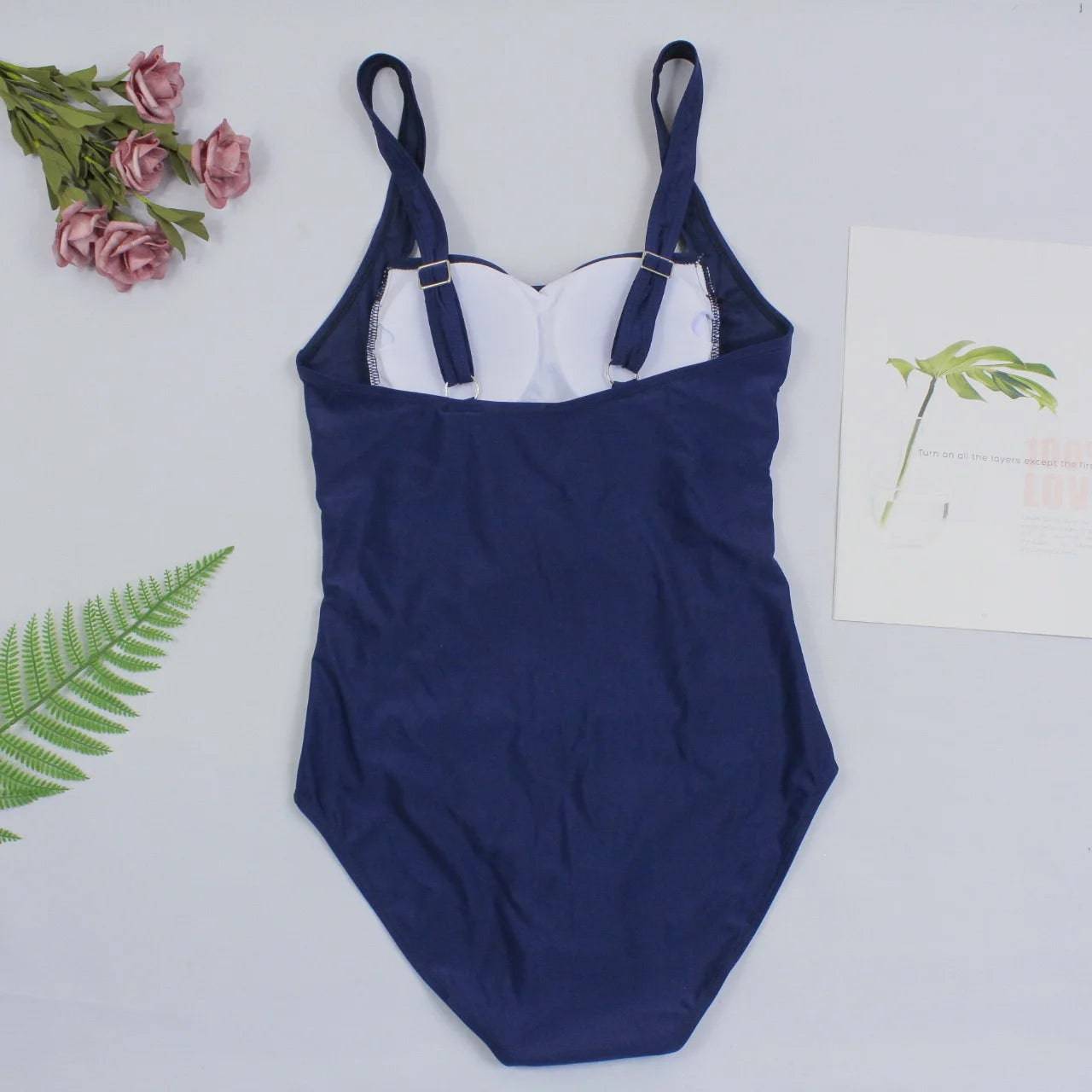 
                  
                    One-Piece Large Swimsuits Closed Plus Size Swimwear Push Up Female Body Bathing Suits For Pool Beachwear Women's Swimming Suit
                  
                