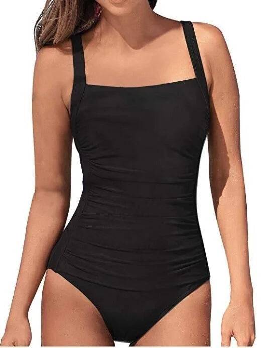 
                  
                    One-Piece Large Swimsuits Closed Plus Size Swimwear Push Up Female Body Bathing Suits For Pool Beachwear Women's Swimming Suit
                  
                