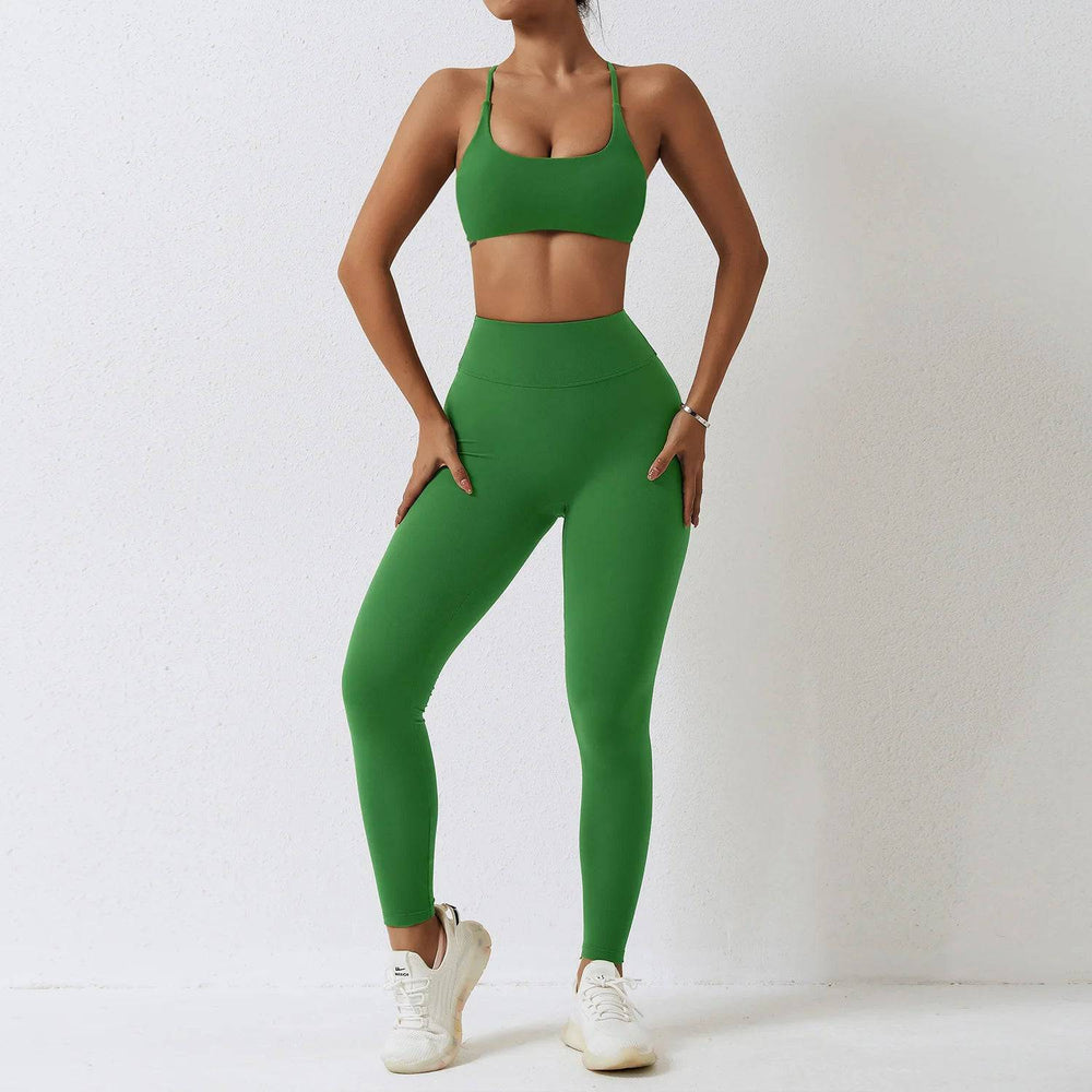 
                  
                    Yoga Set Woman Tracksuit Gym Set Women Fitness Sportswear Sports Set Workout Clothes For Women Sports Bra Leggings Athletic Wear
                  
                