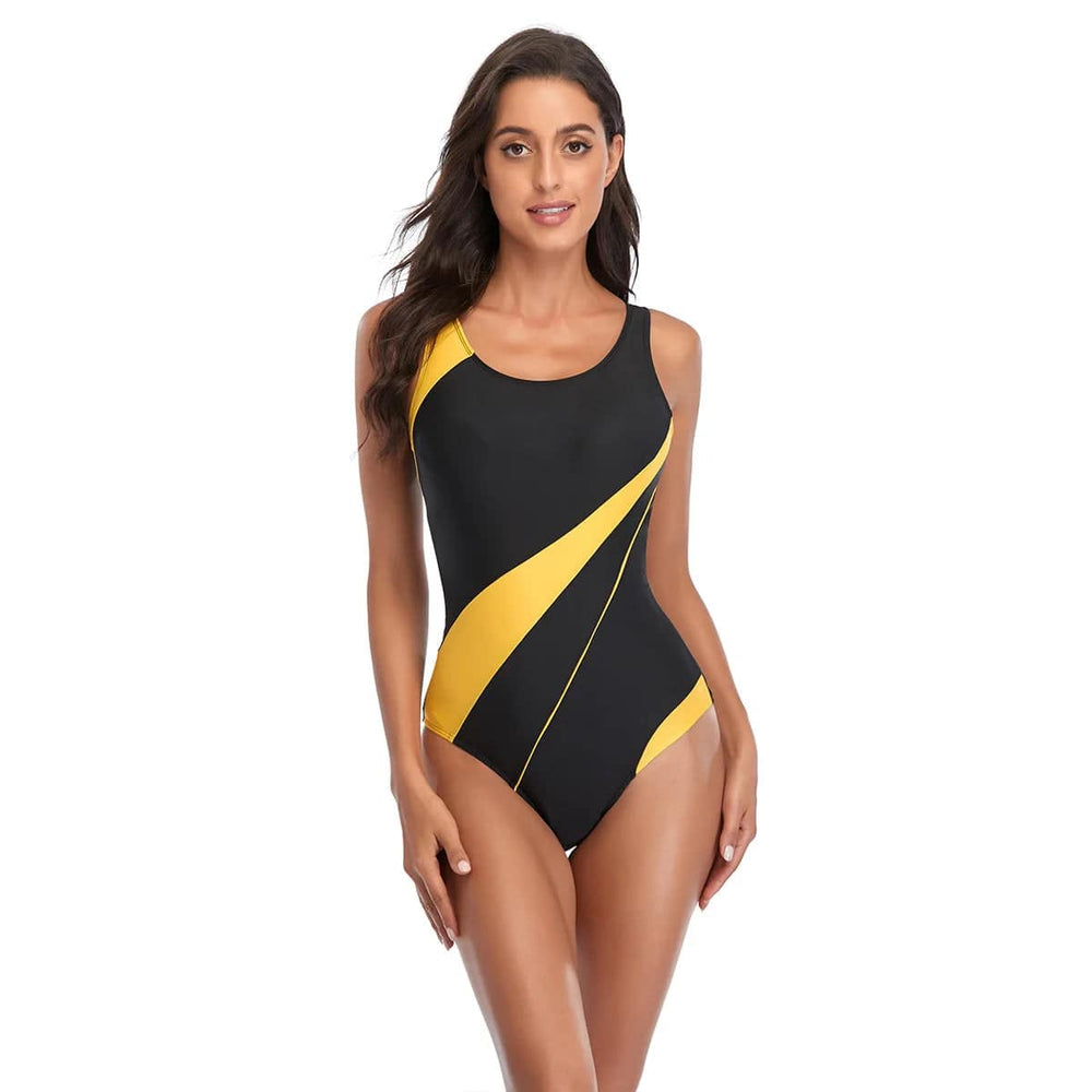 
                  
                    Sexy Female Plus Large Size One-Piece Swimsuit Closed Swimwear Sports Push Up Body Women's Swim Bathing Suit Beach Pool Bather
                  
                