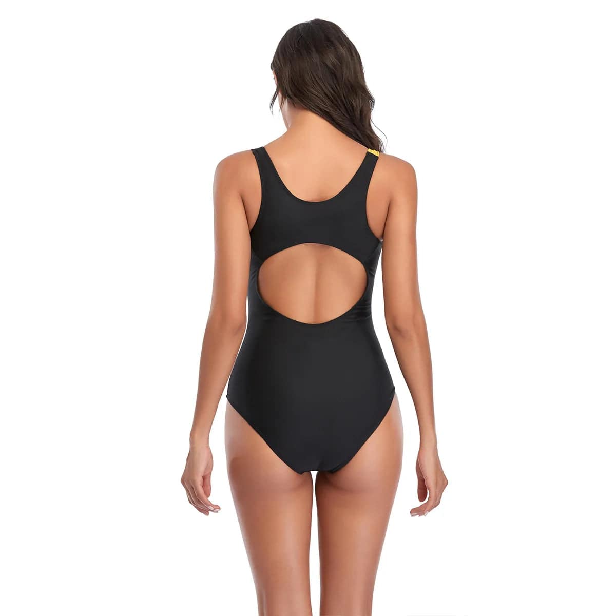 
                  
                    Sexy Female Plus Large Size One-Piece Swimsuit Closed Swimwear Sports Push Up Body Women's Swim Bathing Suit Beach Pool Bather
                  
                