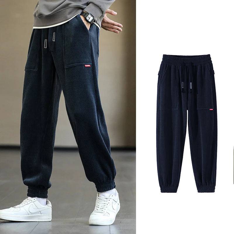 
                  
                    Spring Autumn Corduroy Sweatpants Men Baggy Joggers Fashion Streetwear Loose Casual Harem Pants Plus SIze 8XL
                  
                