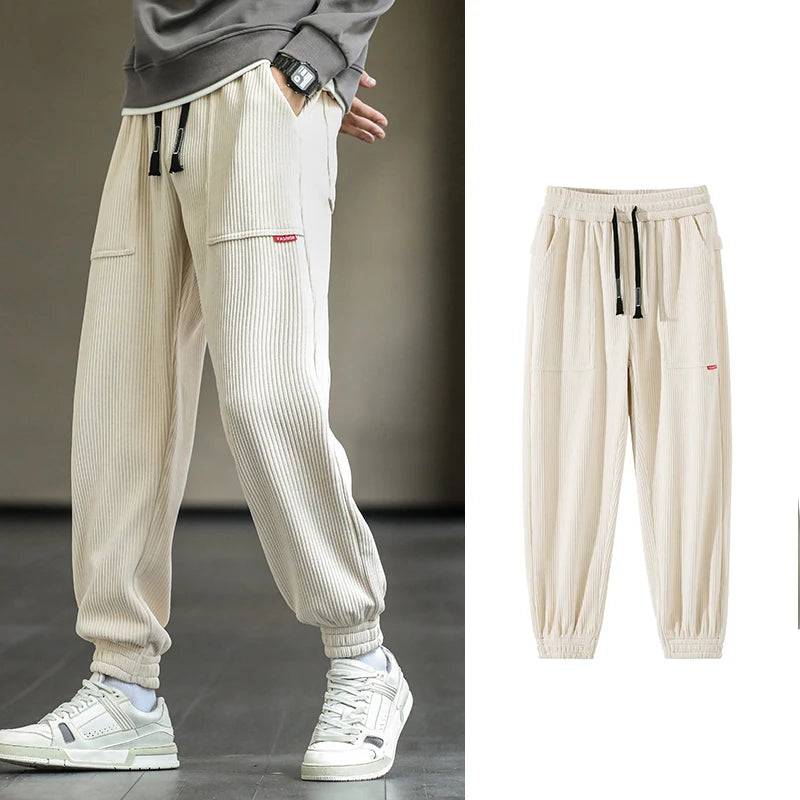 
                  
                    Spring Autumn Corduroy Sweatpants Men Baggy Joggers Fashion Streetwear Loose Casual Harem Pants Plus SIze 8XL
                  
                