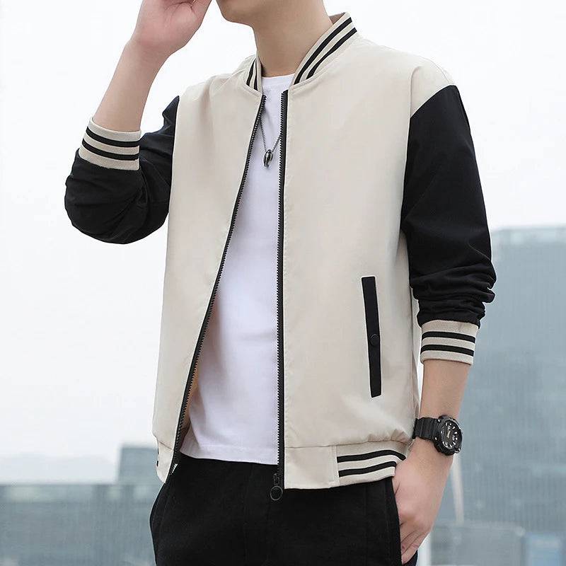 
                  
                    Spring Autumn Men's Lightweight Jackets Fashion Hip Hop Streetwear Coats for men Windbreaker Baseball Uniform Jackets Clothing
                  
                