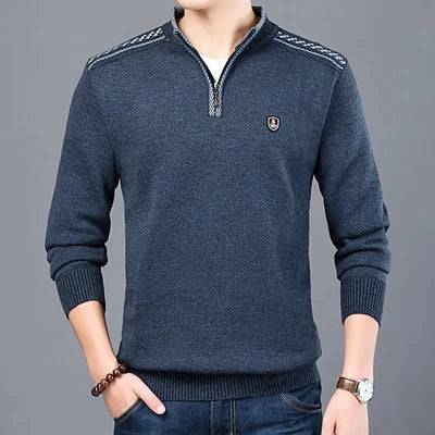 
                  
                    DIMUSI Autumn Winter Mens Sweater Casual Thick Warm Cashmere Turtleneck Pullover Men Slim Fit Classic Sweaters Knitwear Clothing
                  
                