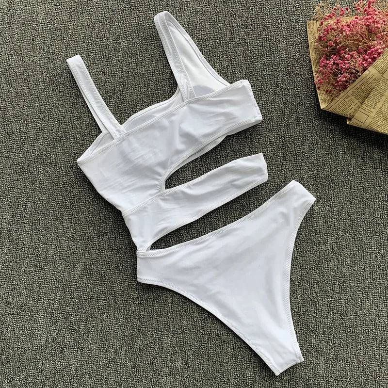 
                  
                    One-Piece Suits Sexy Bikini 2024 Solid Swimsuit Women Swimwear Push Up Bikini Sets Bathing Suit Summer Beach Wear Swimming Suits
                  
                